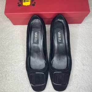Vaneli Heeled Suede Shoes
